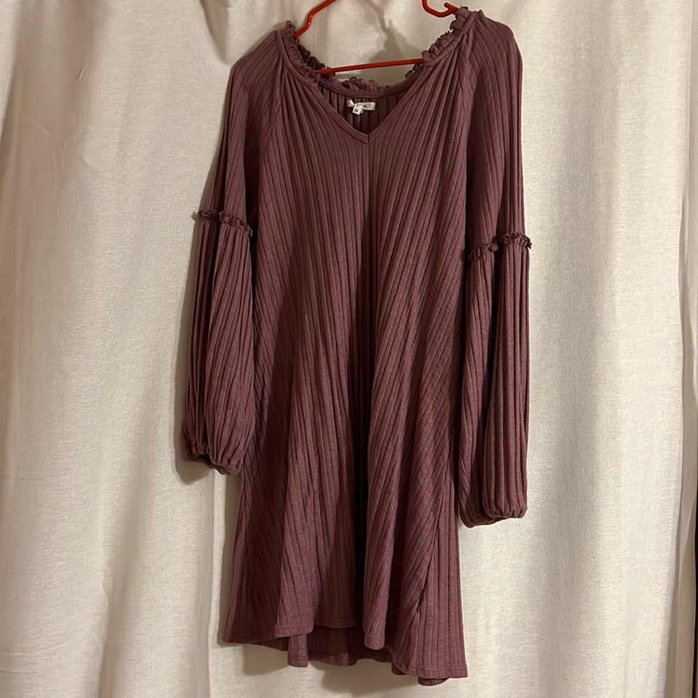 Super soft midi dress!